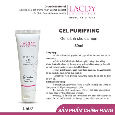  Gel dành cho da mụn PURIFYING GEL LACDY (50ml)- L507 