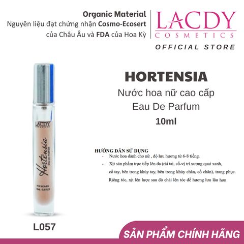  Nước hoa nữ hương Cẩm Tú Cầu HORTENSIA (10ml) - L057 