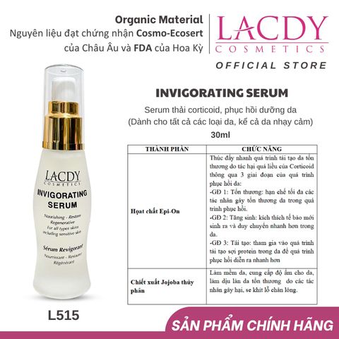  Serum phục hồi da dành cho tất cả các loại da kể cả da nhạy cảm INVIGORATING SERUM (30ml)-L515 