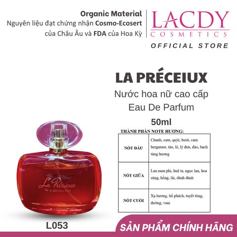  Nước Hoa Nữ La Précieux (50ml) - L053 