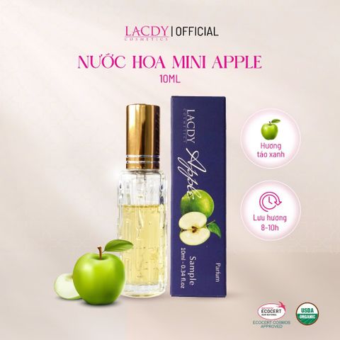  Nước hoa nam APPLE hương táo xanh hiện đại (10ml) - Lacdy [Chính Hãng] 