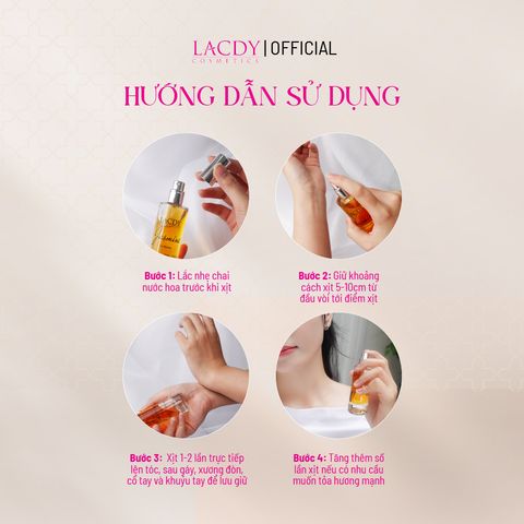  Nước hoa nữ JASMINE hương hoa lài Ả Rập thơm dịu (30ml) - Lacdy [Chính Hãng] 