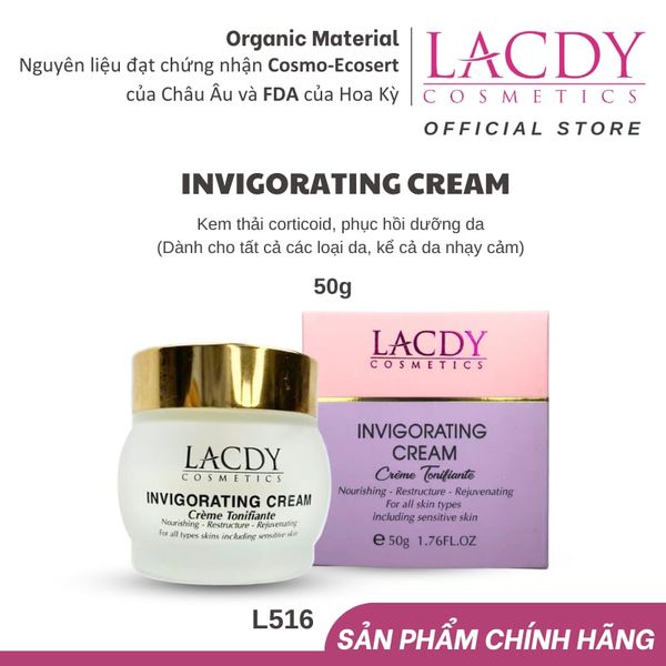  Kem phục hồi da dành cho tất cả các loại da kể cả da nhạy cảm INVIGORATING CREAM (50g)-L516 