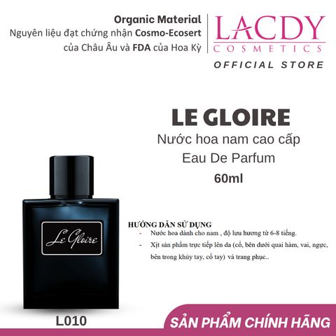 Nước hoa nam LE GLOIRE (60ml) - L010 