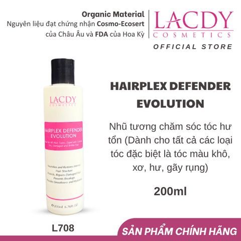  Nhũ tương chăm sóc tóc hư tổn Lacdy HairPlex Defender Evolution 200ml -L708 