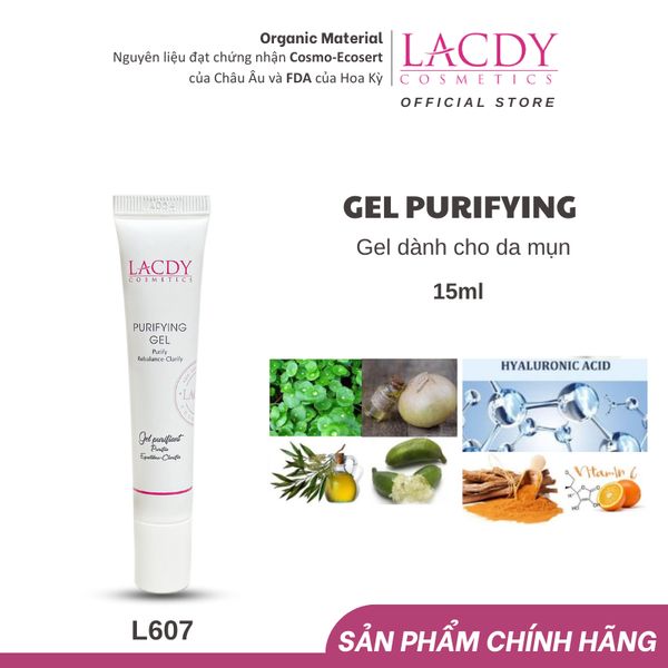  Gel dành cho da mụn PURIFYING GEL (15ml)- L607 