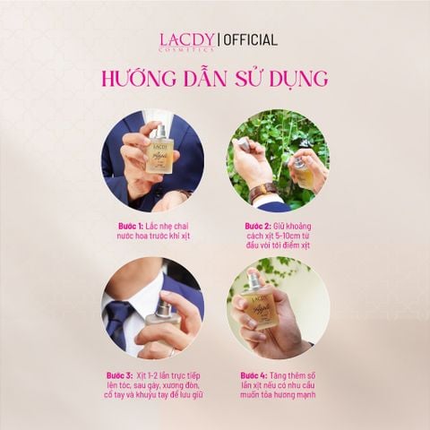  Nước hoa nam APPLE hương táo xanh hiện đại (30ml) - Lacdy [Chính Hãng] 