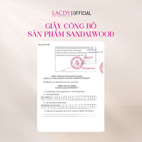  Body Mist SANDALWOOD, xịt thơm nam hương gỗ đàn hương (250ml) - Lacdy [Chính Hãng] 