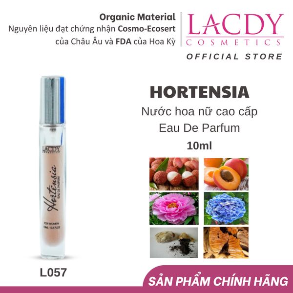  Nước hoa nữ hương Cẩm Tú Cầu HORTENSIA (10ml) - L057 