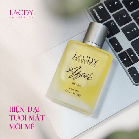  Nước hoa nam APPLE hương táo xanh hiện đại (30ml) - Lacdy [Chính Hãng] 