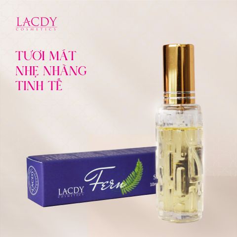  Nước hoa mini FERN hương dương xỉ tươi mát (10ml) - Lacdy [Chính Hãng] 