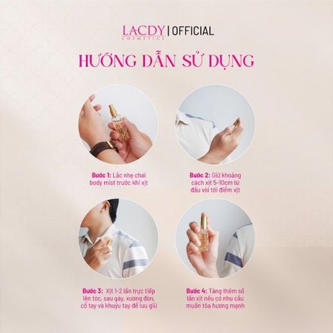  Nước hoa mini FERN hương dương xỉ tươi mát (10ml) - Lacdy [Chính Hãng] 