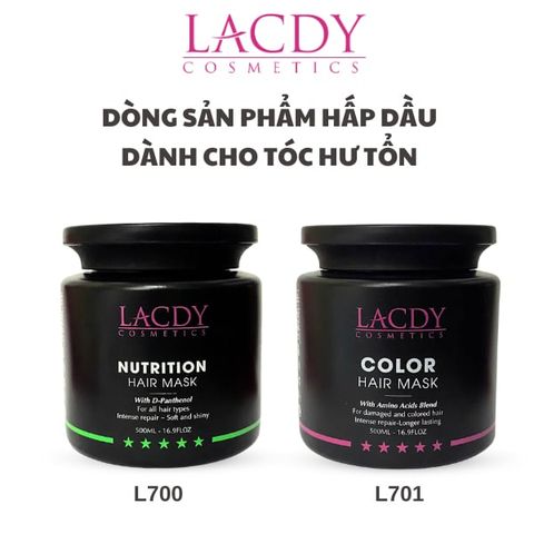  Hấp dầu khô gãy hư NUTRITION HAIR MASK (500ml)-L700 