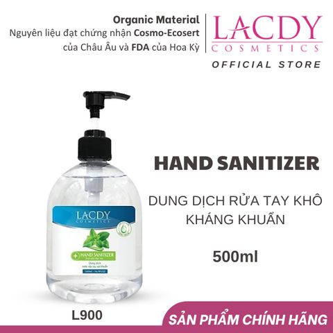  HAND SANITIZER - Dung dịch rửa tay khô kháng khuẩn (500ml) - L900 