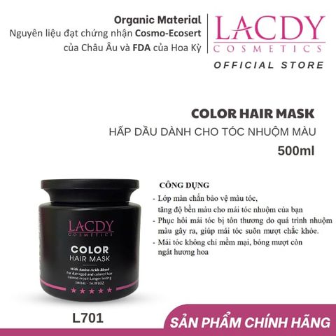  Hấp dầu màu COLOR HAIR MASK (500ml)-L701 