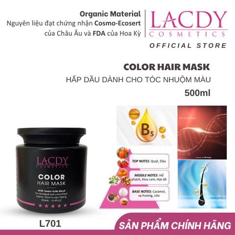  Hấp dầu màu COLOR HAIR MASK (500ml)-L701 