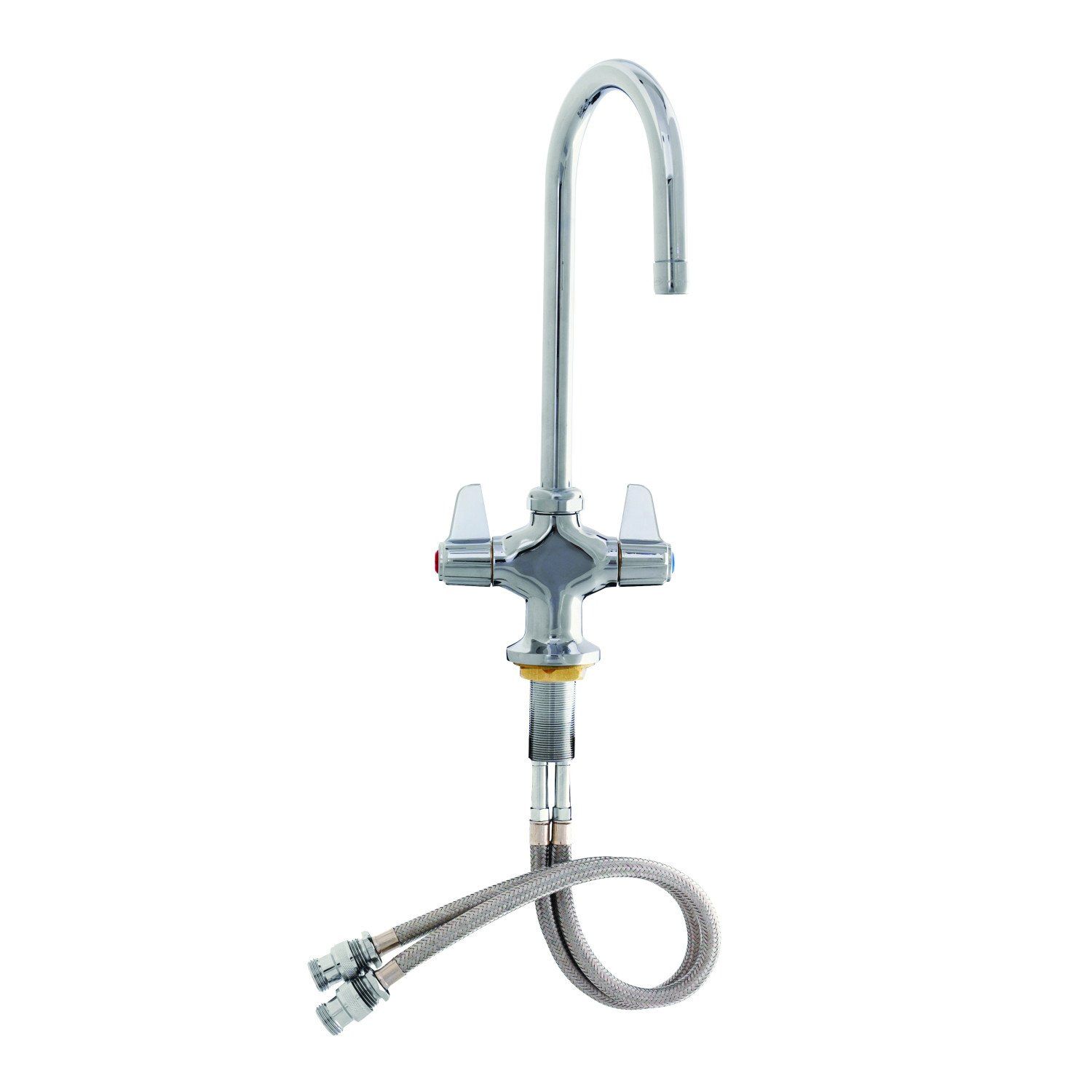  VÒI NÓNG LẠNH, CỔ CONG 304 T&S - 5F-2SLX05 
