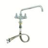 VÒI NÓNG LẠNH, 12 INCH 304 T&S - 5F-2SLX18