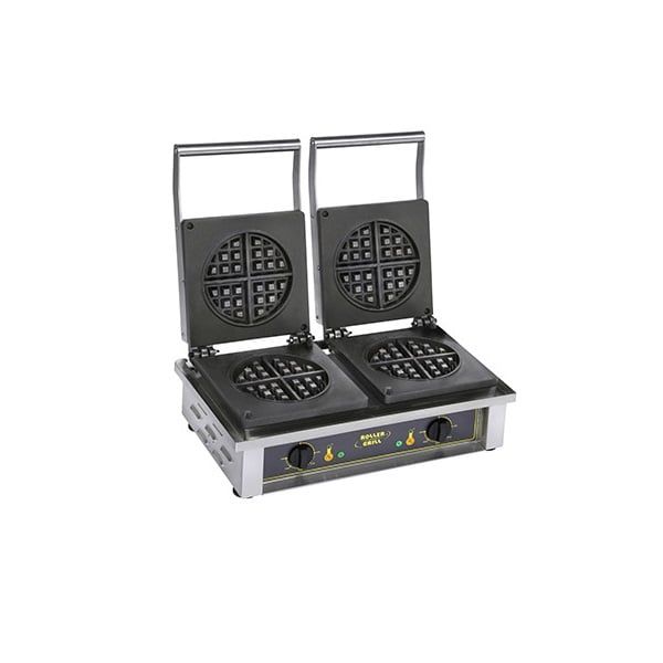  MÁY LÁM BÁNH WAFFLE TRÒN ĐÔI ROLLER GRILL - GED 75 