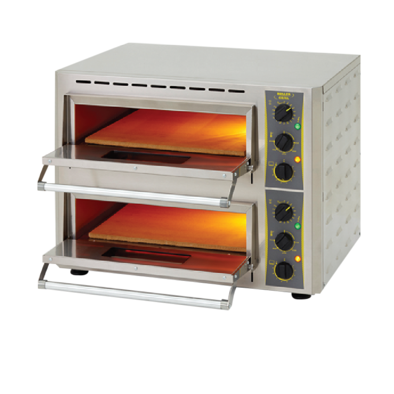  LÒ NƯỚNG PIZZA 2 TẦNG ROLLER GRILL - PZ430D 