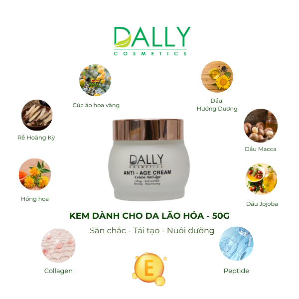  ANTI-AGE CREAM- Kem dành cho da lão hóa (50g) 