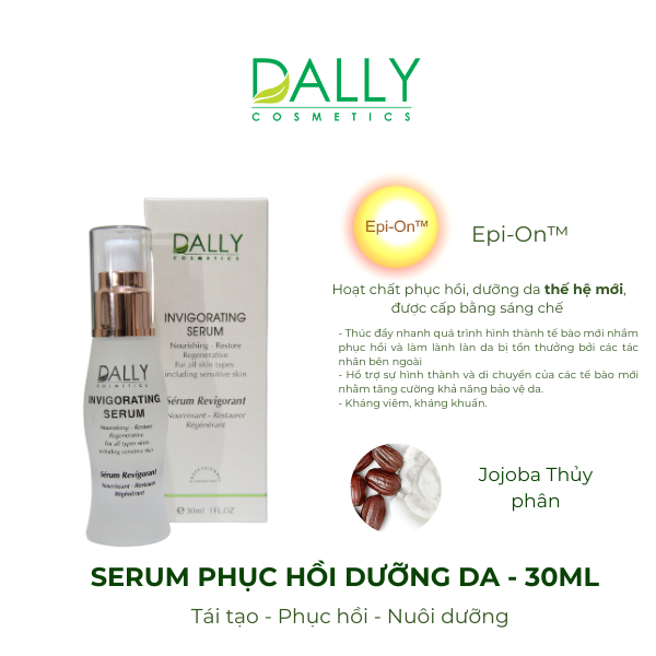  IVIGORATING SERUM-Serum phục hồi (Dành cho tất cả các loại da kể cả da nhạy cảm) 30ml 
