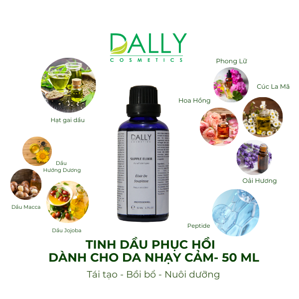  SUPPLE ELIXIR-Tinh dầu phục hồi (Dành cho tất cả các loại da kể cả da nhạy cảm) 50ml 