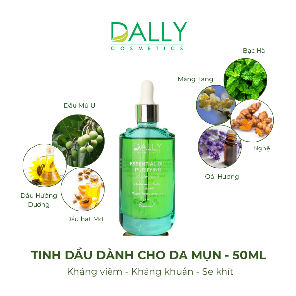  PURIFYING ESSENTIAL OIL - Tinh dầu dành cho da mụn (50ml) 