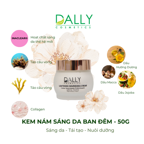  LIGHTENING NOURISHING CREAM- Kem sáng da dành cho da nám (Ban đêm) 50g 
