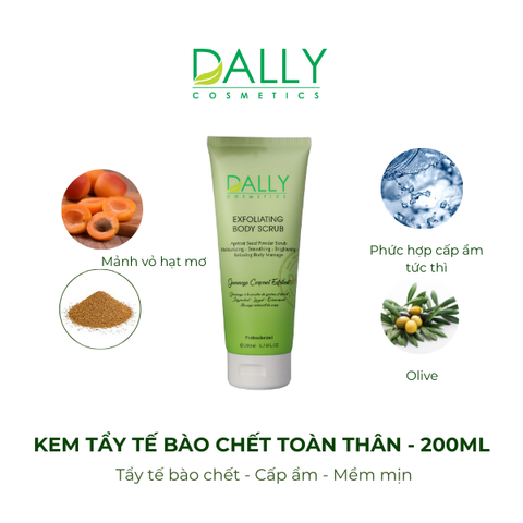 EXFOLIATING BODY SCRUB - Kem tẩy tế bào chết body  (200ml) 