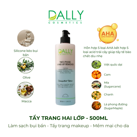  TWO PHASE MAKE-UP REMOVER - Tẩy trang 2 lớp (500ml) 