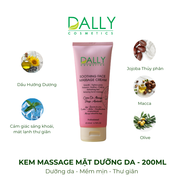 SOOTHING MASSAGE FACE CREAM - Kem dưỡng da massage mặt (200ml) 
