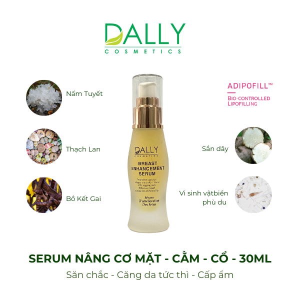  ADVANCED LIFTING SERUM - Serum săn chắc nâng cơ (cằm cổ mặt) - 30ml 