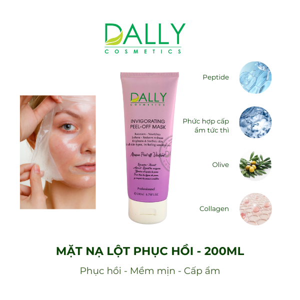  INVIGORATING PEEL OFF MASK -  Mặt nạ phục hồi da (dạng lột )- 200ml 