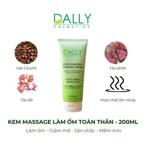  BODY SLIMMING MASSAGE CREAM - Kem làm ốm massage body (200ml) 