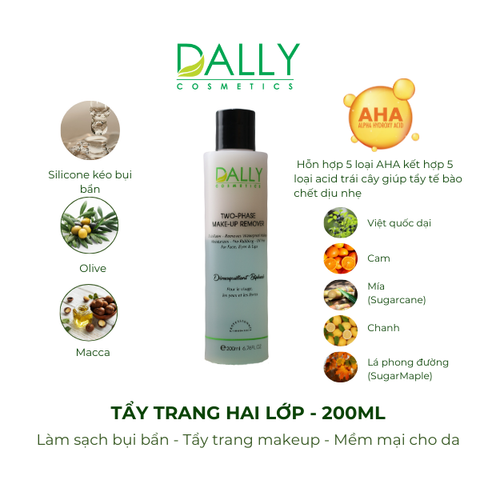  TWO PHASE MAKE-UP REMOVER - Tẩy trang 2 lớp (200ml) 