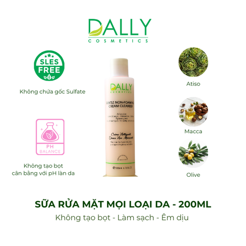  GENTLE NON- FOAMING CREAM CLEANSER - Sữa rửa mặt (không bọt) - 200ml 