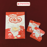  Sữa Chua Sấy Khô Có Tổ Yến Thật - Nguyên vị (Hộp 6 gói) 