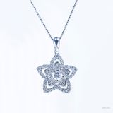  S925 Mặt dây Ngôi sao 5 cánh  Chủ Mois Round D tấm mois  SPE143.M1.m 