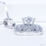  S925 Mặt dây Chủ Mois Round D tấm mois  SPE147.M1.m 