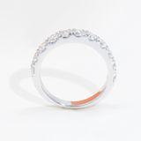  S925 Nhân nữ Half Eternity 1 hàng 3,0mm Không chủ  tấm mois  SRI003.n.m 