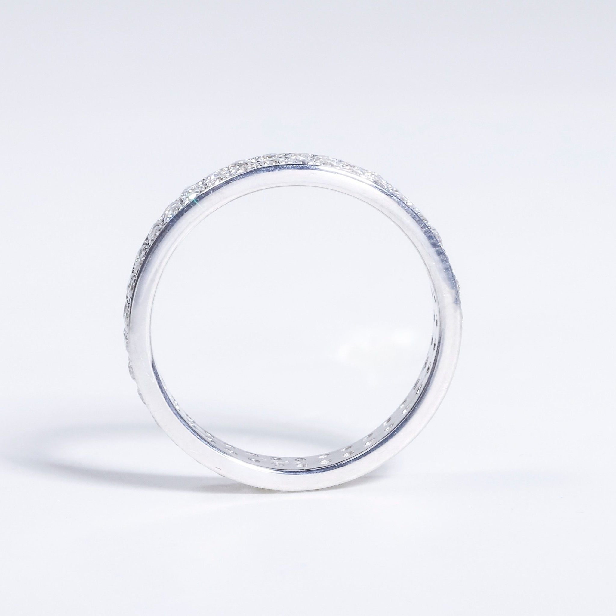  Nhẫn nữ SRI005v1. Bạc S925 xi kim. Ko chủ. Tấm Mois 