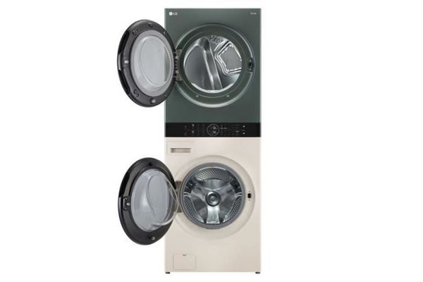 Tháp giặt sấy LG WashTower Giặt 14kg - Sấy 10kg WT1410NHEG