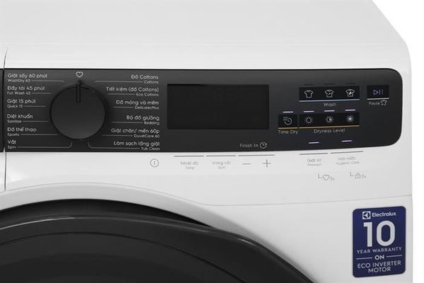 Máy giặt sấy Electrolux UltimateCare 500 Inverter giặt 11 kg - sấy 7 kg EWW1123P5WC