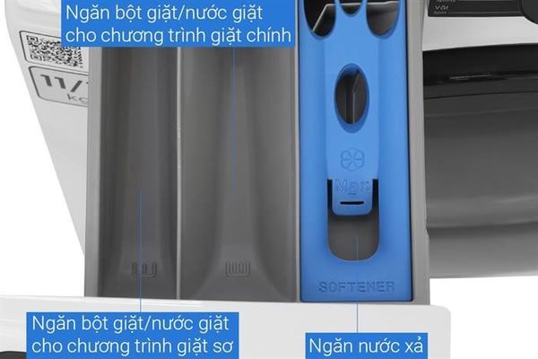 Máy giặt sấy Electrolux UltimateCare 500 Inverter giặt 11 kg - sấy 7 kg EWW1123P5WC