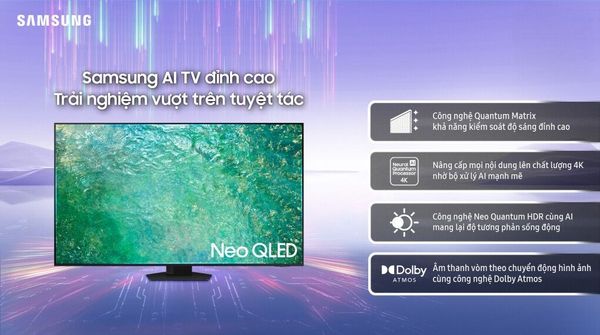 Smart Tivi Samsung Neo QLED 4K 75 inch QA75QN85C