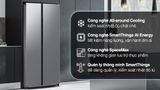 Tủ lạnh Samsung Inverter 583 lít Side By Side RS57DG400EM9SV