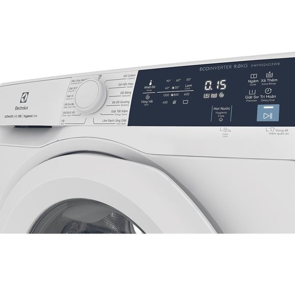 Máy giặt Electrolux 9Kg Inverter EWF9024D3WB