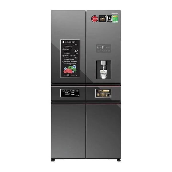 Tủ lạnh Panasonic Inverter 650 lít PRIME+ Edition Multi Door NR-WY720ZMMV