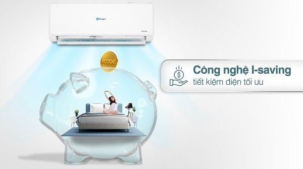 Điều hòa Casper Inverter 1 chiều 24000 BTU GC-24IS35